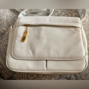 Elegant White Shoulder Bag